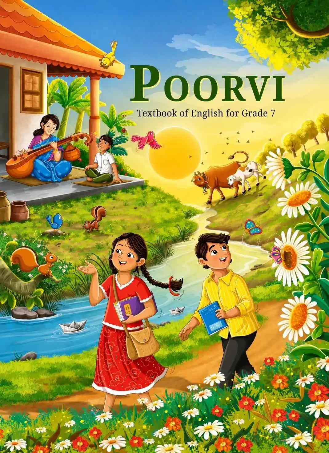 Poorvi – Textbook of English for Grade 7